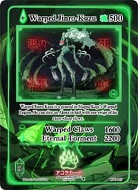 Warped Jinro-Kuzu - Warped Crusaders [1st Edition] - Akora TCG card