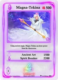 Magna-Tekina - Spellbound Wings [1st Edition] - Akora TCG card