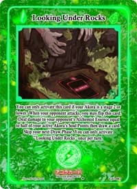 Looking Under Rocks - Grordhelm Uprising [1st Edition] - Akora TCG card