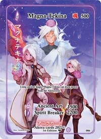 Magna-Tekina (Generational Rare) - Spellbound Wings [1st Edition] - Akora TCG card