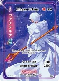 Magna-Tekina (Alternate Full Art) - Spellbound Wings [1st Edition] - Akora TCG card