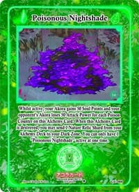 Poisonous Nightshade - Grordhelm Uprising [1st Edition] - Akora TCG card