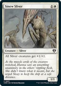 Sinew Sliver - Commander Masters - Magic: The Gathering card
