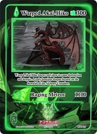 Warped Akai-Hiko - Warped Crusaders [1st Edition] - Akora TCG card