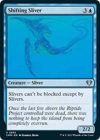 Shifting Sliver - Commander Masters - Magic: The Gathering card