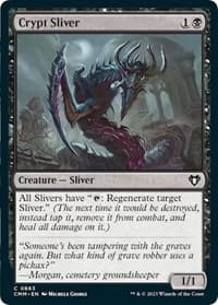 Crypt Sliver - Commander Masters - Magic: The Gathering card