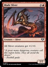 Blade Sliver - Commander Masters - Magic: The Gathering card