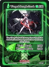 Warped Seraph-Zerah - Warped Crusaders [1st Edition] - Akora TCG card