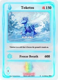 Toketsu - Spellbound Wings [1st Edition] - Akora TCG card