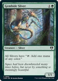 Gemhide Sliver - Commander Masters - Magic: The Gathering card