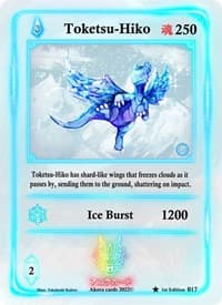 Toketsu-Hiko - Spellbound Wings [1st Edition] - Akora TCG card