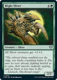 Might Sliver - Commander Masters - Magic: The Gathering card