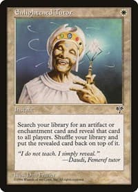 Enlightened Tutor - Mirage - Magic: The Gathering card