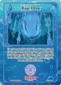 Rage Drop (Holo) - Grordhelm Uprising [1st Edition] - Akora TCG card