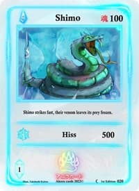 Shimo - Spellbound Wings [1st Edition] - Akora TCG card