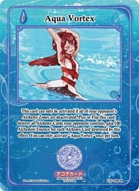 Aqua Vortex (Holo) - Grordhelm Uprising [1st Edition] - Akora TCG card