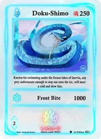 Doku-Shimo - Spellbound Wings [1st Edition] - Akora TCG card