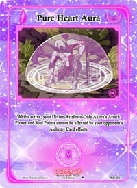 Pure Heart Aura - Warped Crusaders [1st Edition] - Akora TCG card