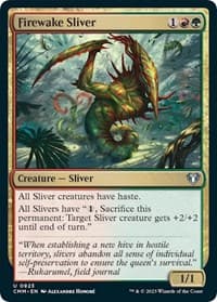 Firewake Sliver - Commander Masters - Magic: The Gathering card