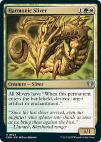 Harmonic Sliver - Commander Masters - Magic: The Gathering card