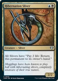 Hibernation Sliver - Commander Masters - Magic: The Gathering card