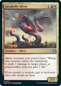 Lavabelly Sliver - Commander Masters - Magic: The Gathering card