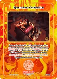 Spontaneous Combustion - Grordhelm Uprising [1st Edition] - Akora TCG card