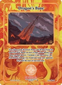 Dragon's Bane (Holo) - Grordhelm Uprising [1st Edition] - Akora TCG card