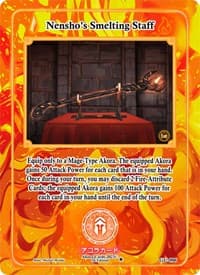 Nensho's Smelting Staff - Grordhelm Uprising [1st Edition] - Akora TCG card