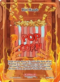 Hot Hands (Full Art) - Grordhelm Uprising [1st Edition] - Akora TCG card