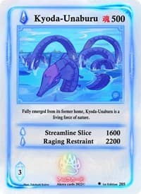 Kyoda-Unabaru - Spellbound Wings [1st Edition] - Akora TCG card