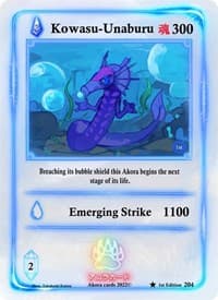 Kowasu Unaburu - Spellbound Wings [1st Edition] - Akora TCG card