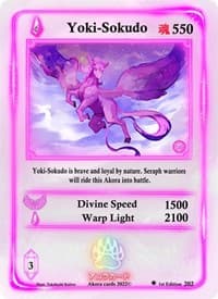 Yoki-Sokudo - Spellbound Wings [1st Edition] - Akora TCG card