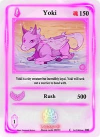 Yoki - Spellbound Wings [1st Edition] - Akora TCG card