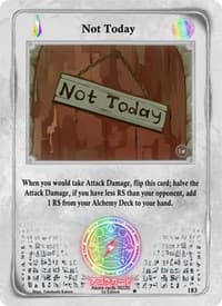Not Today - Spellbound Wings [1st Edition] - Akora TCG card