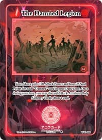 The Damned Legion - Warped Crusaders [1st Edition] - Akora TCG card