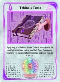 Tekina's Tome - Spellbound Wings [1st Edition] - Akora TCG card