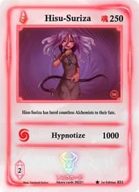 Hisu-Suriza - Spellbound Wings [1st Edition] - Akora TCG card