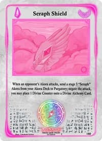 Seraph Shield - Spellbound Wings [1st Edition] - Akora TCG card