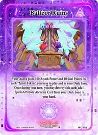 Balfzor Ruins - Warped Crusaders [1st Edition] - Akora TCG card