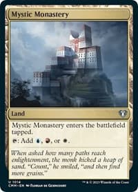 Mystic Monastery - Commander Masters - Magic: The Gathering card