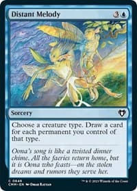 Distant Melody - Commander Masters - Magic: The Gathering card