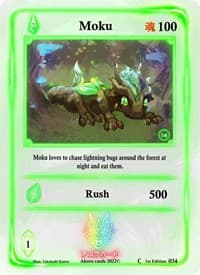 Moku - Spellbound Wings [1st Edition] - Akora TCG card