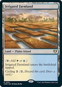 Irrigated Farmland - Commander Masters - Magic: The Gathering card
