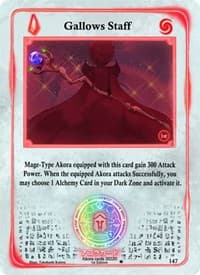 Gallows Staff - Spellbound Wings [1st Edition] - Akora TCG card
