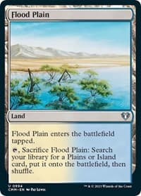 Flood Plain - Commander Masters - Magic: The Gathering card