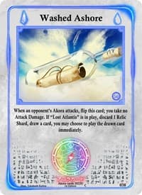 Washed Ashore - Spellbound Wings [1st Edition] - Akora TCG card