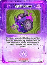 Spirit Armor - Warped Crusaders [1st Edition] - Akora TCG card