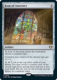 Icon of Ancestry - Commander Masters - Magic: The Gathering card
