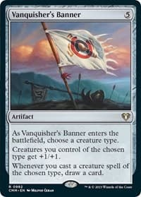 Vanquisher's Banner - Commander Masters - Magic: The Gathering card